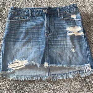 FINAL PRICE Jean skirt